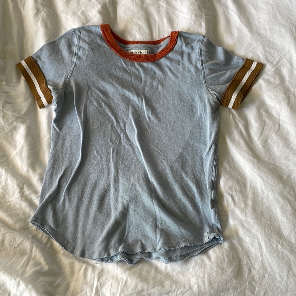We The Free People Baseball Tee